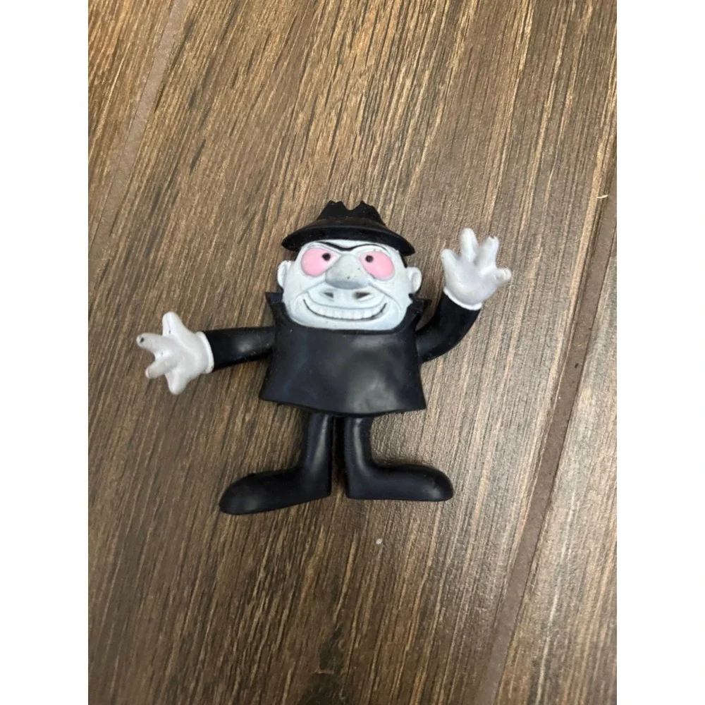 Vintage 1972 Jay Ward Boris Badenov Bendee Bendy Figurine Toy‎ Collectible Retro
